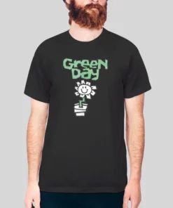 Vintage Green Day Kerplunk Green Day Flower Pot Hoodie 4