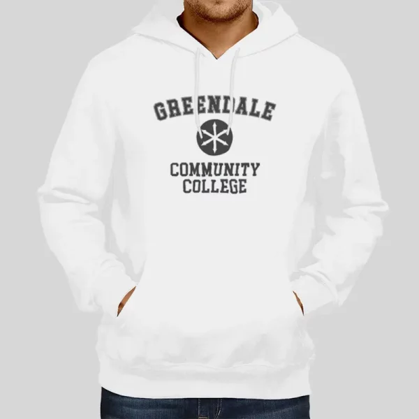 Vintage Greendale Community College Hoodie