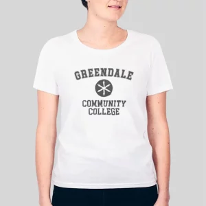 Vintage Greendale Community College Hoodie 3