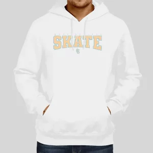 Vintage Grey Skate Hoodie