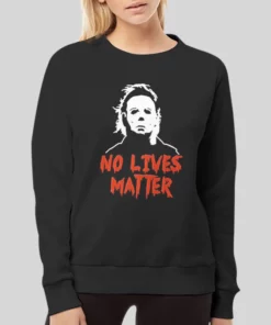 Vintage Halloween No Lives Matter Michael Myers Hoodie 2 Vintage Halloween No Lives Matter Michael Myers Hoodie 3