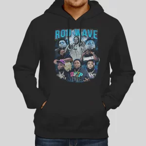 Vintage Hiphop Rap Merch Rod Wave Hoodie