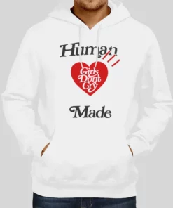 Vintage Human Made Girls Dont Cry Hoodie 1