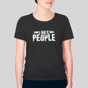 Vintage I Hate People Hoodie 4