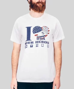 Vintage I Love Usa Our Heroes Hoodie 2 Vintage I Love Usa Our Heroes Hoodie 3