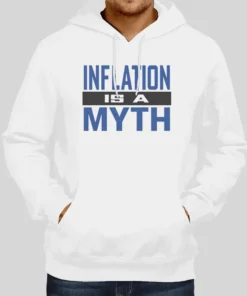 Vintage Inflation Is A Myth Hoodie 1