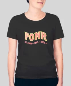 Vintage Inspired Black Ponr Hoodie 3