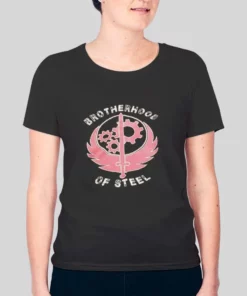 Vintage Inspired Brotherhood Of Steel Salvation Hoodie Two Side 3 Vintage Inspired Brotherhood Of Steel Salvation Hoodie Two Side 4