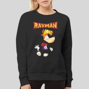 Vintage Inspired Cartoon Rayman Hoodie 4