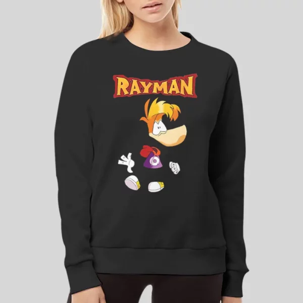 Vintage Inspired Cartoon Rayman Hoodie