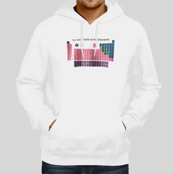 Vintage Inspired Christy Periodic Table Hoodie