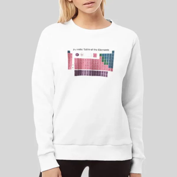 Vintage Inspired Christy Periodic Table Hoodie