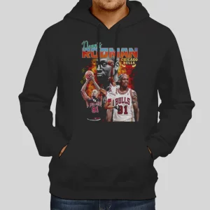 Vintage Inspired Dennis Rodman Hoodie