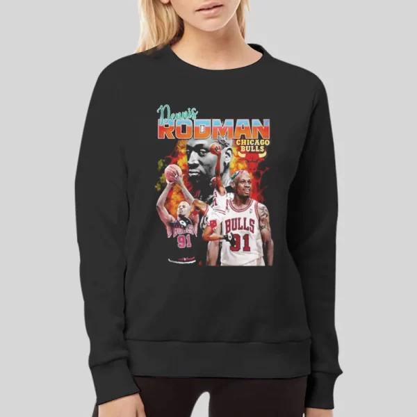 Vintage Inspired Dennis Rodman Hoodie