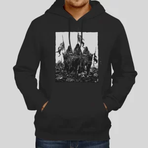 Vintage Inspired Devilish Trio Hoodie