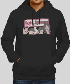 Vintage Inspired Family Bobs Burgers Hoodie 1