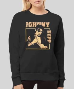 Vintage Inspired Johnny Depp Hoodie 2