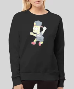 Vintage Inspired Neff Bart Simpson Hoodie 3