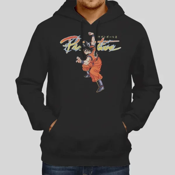 Vintage Inspired Nuevo Goku Primitive Dragon Ball Z Hoodie