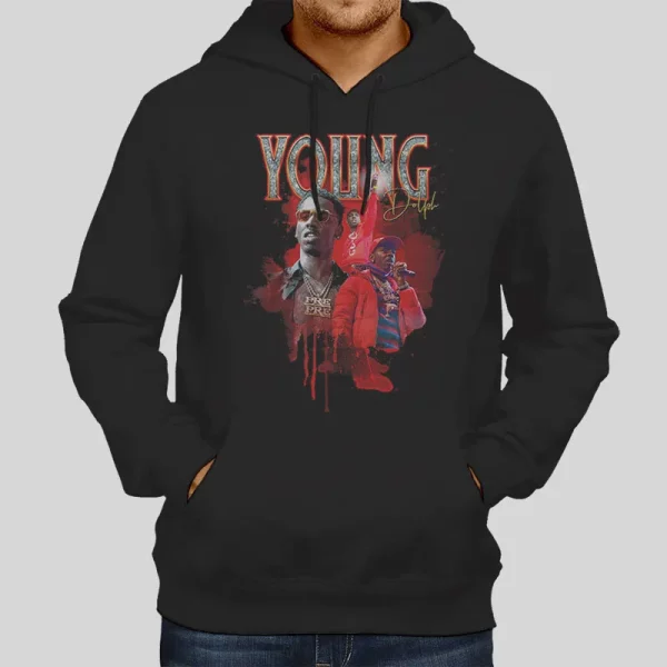 Vintage Inspired Young Dolph Hoodie
