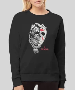 Vintage Jason Vs The World Warren Lotas Hoodies 2