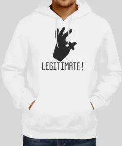 Vintage Joe Weller Legitimate Hoodie 1