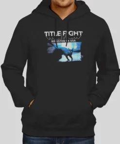 Vintage Kingston Pa Usa Title Fight Hoodie 1