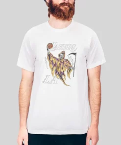 Vintage La Warren Lotas Lakers Hoodie 2