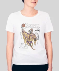 Vintage La Warren Lotas Lakers Hoodie 3