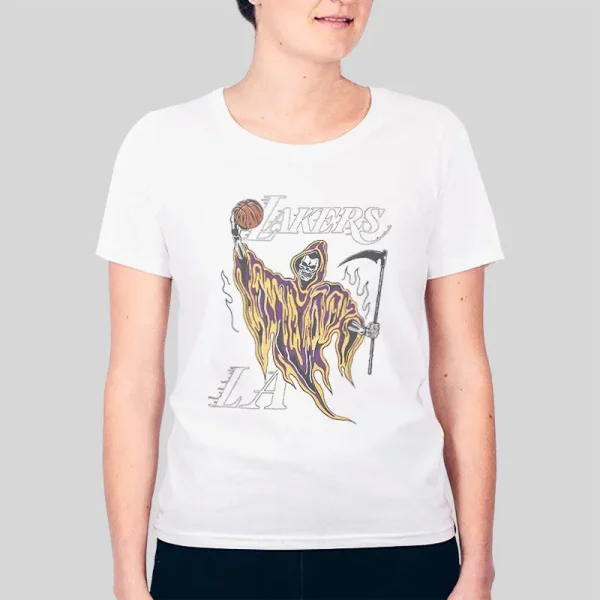 Vintage La Warren Lotas Lakers Hoodie