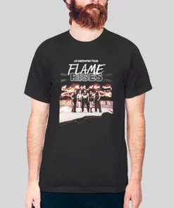Vintage Le Sserafim Flame Rises Tour Merch Hoodie 2 Vintage Le Sserafim Flame Rises Tour Merch Hoodie 3