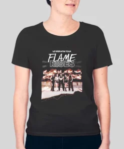 Vintage Le Sserafim Flame Rises Tour Merch Hoodie 3 Vintage Le Sserafim Flame Rises Tour Merch Hoodie 4