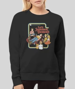 Vintage Lets Summon Demons Steven Rhodes Hoodie 3