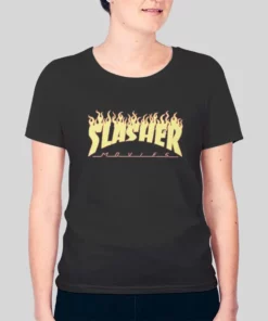 Vintage Movies Flame Slashers Hoodie 3