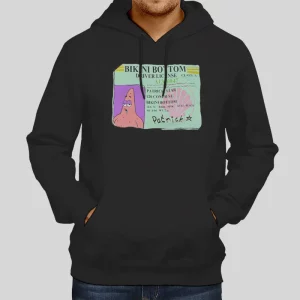 Vintage Nickelodeon Patrick Driver’s License Hoodie