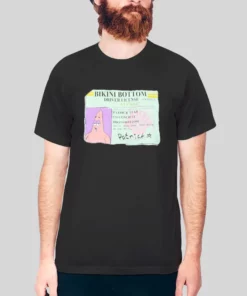 Vintage Nickelodeon Patrick Driver's License Hoodie 2