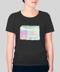 Vintage Nickelodeon Patrick Driver's License Hoodie 3