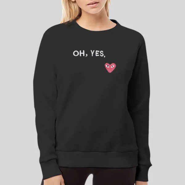 Vintage Nwt Oh Yes Cdg Hoodie