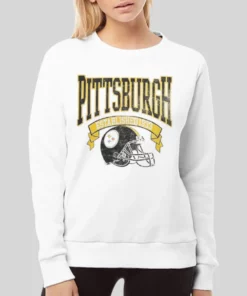 Vintage Pittsburgh Football Hoodie 2