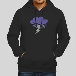 Vintage Purple Anxiety Sanders Hoodie