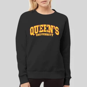 Vintage Queens University Hoodie 4