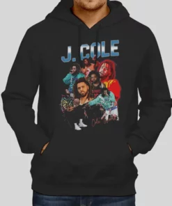 Vintage Rapper J Cole Hoodie 1