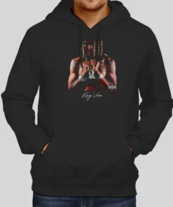 Vintage Retro King Von Hoodie 1