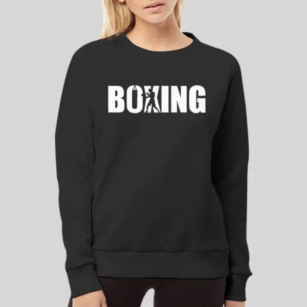 Vintage Retro The Boxer Boxing Hoodie