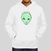 Vintage Ripndip We Out Here Alien Hoodie