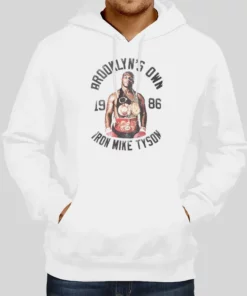 Vintage Roots Of Fight Mike Tyson 86 Sleeveless Hoodie 1