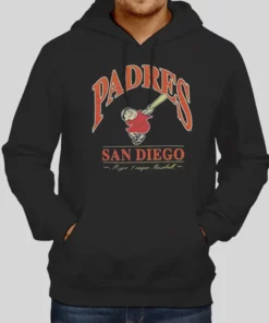 Vintage San Diego Baseball Padres Hoodie 1
