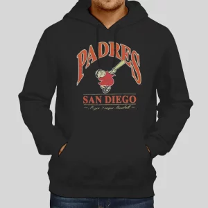 Vintage San Diego Baseball Padres Hoodie