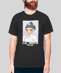 Vintage Savage Alien Ripndip Lil Mayo Hoodie 1 Vintage Savage Alien Ripndip Lil Mayo Hoodie 2