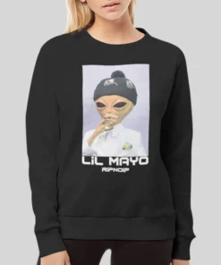 Vintage Savage Alien Ripndip Lil Mayo Hoodie 3 Vintage Savage Alien Ripndip Lil Mayo Hoodie 4